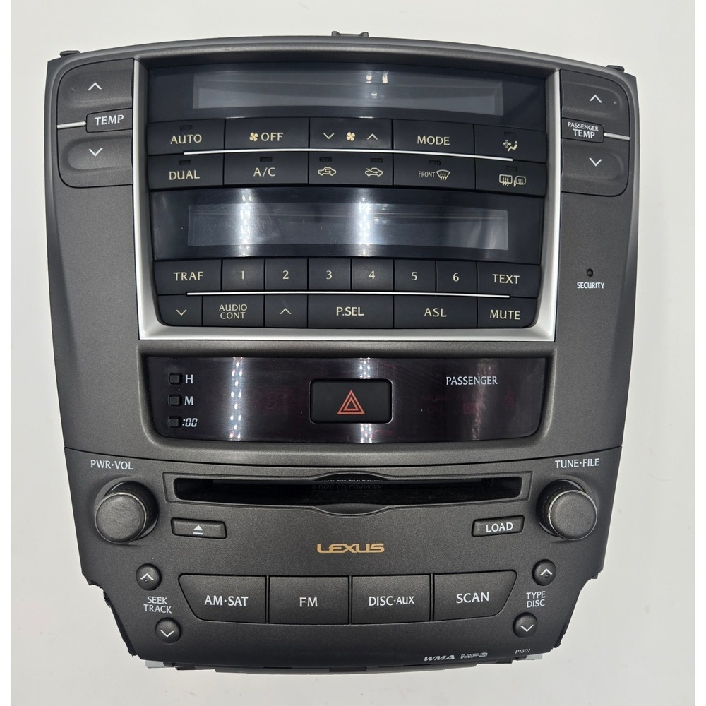 2006-2011 Lexus GS300 GS350 GS430 Radio Climate Control OEM 86120-53320